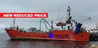 Судно для переробки та доставки риби для продажу
