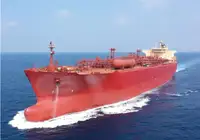 Танкер для перевезення зрідженого природного газу (ЗПГ) для продажу