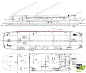 Баржа на продаж